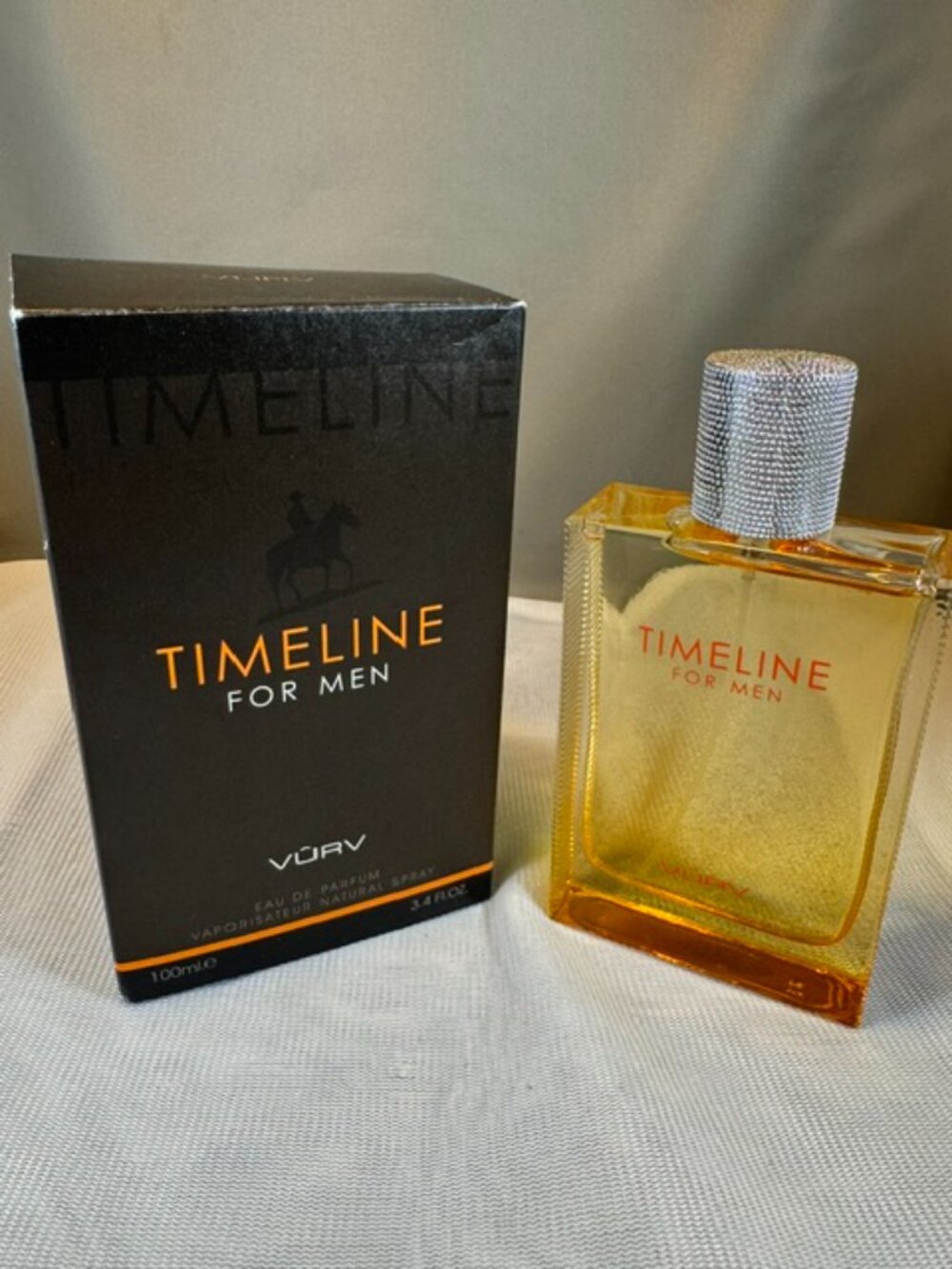 Vurv by Lattafa Timeline For Men Eau De Parfum 3.4oz Open Box $60
